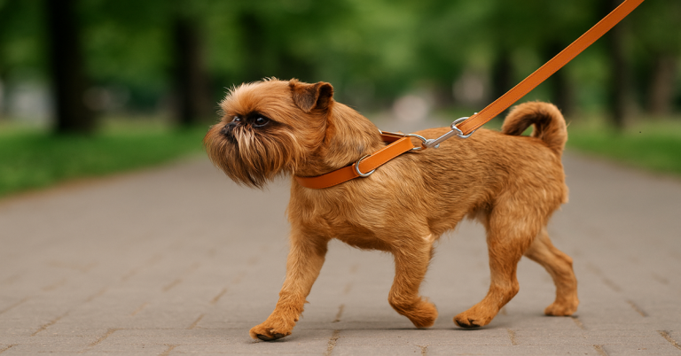 Collier griffon bruxellois