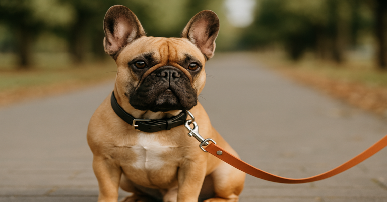 Laisse bouledogue Français