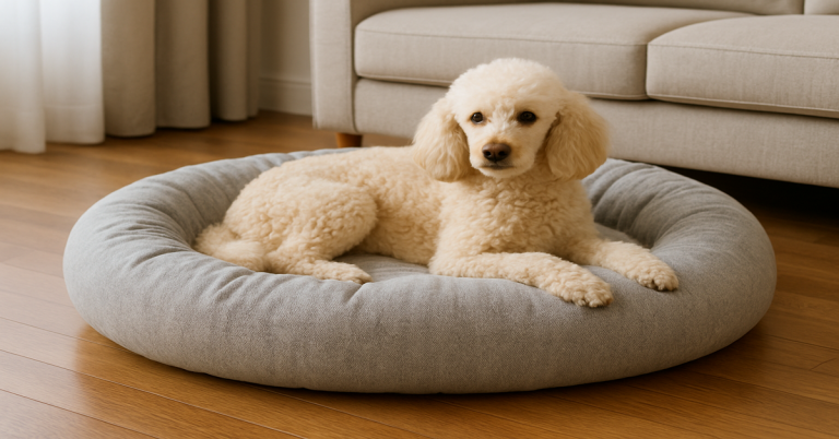 Coussin pour Caniche