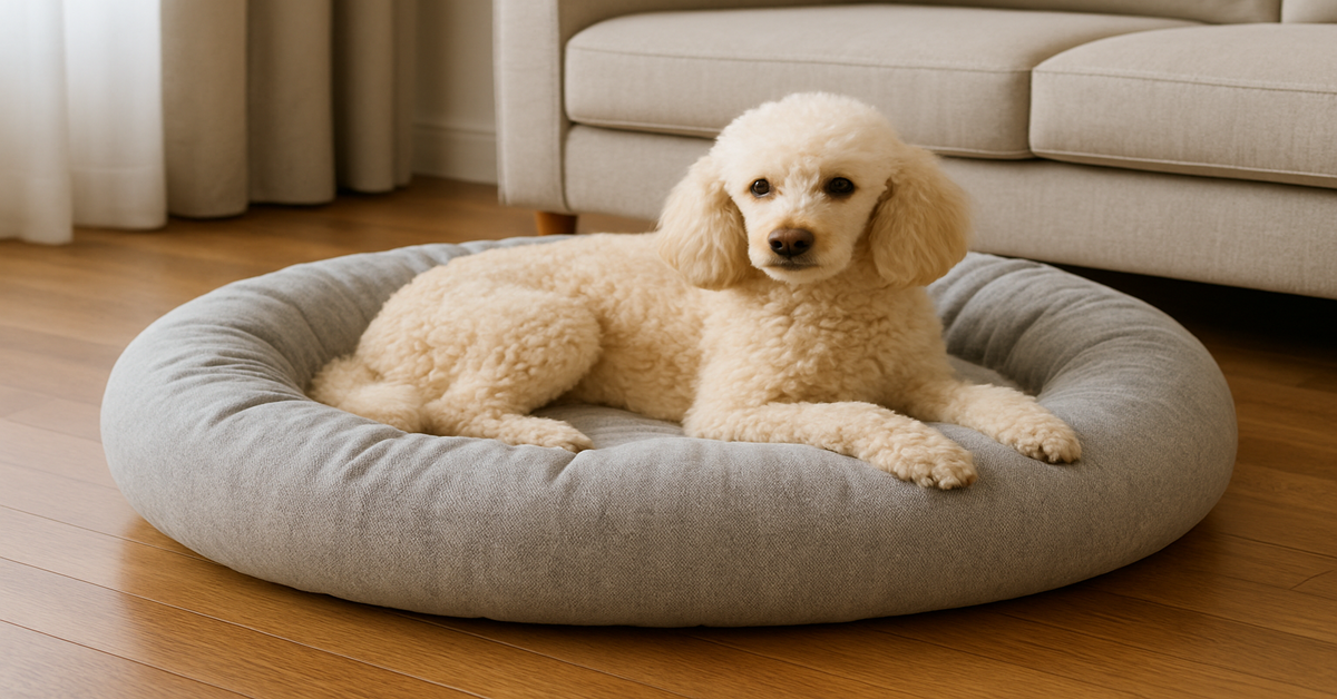 Coussin pour Caniche