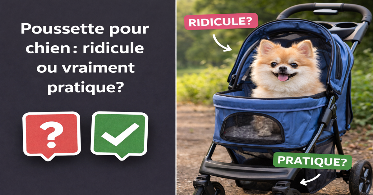 Poussette pour chien