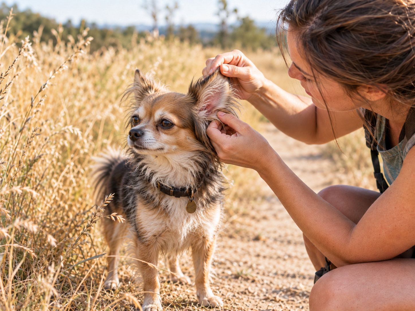 Epillets petits chiens
